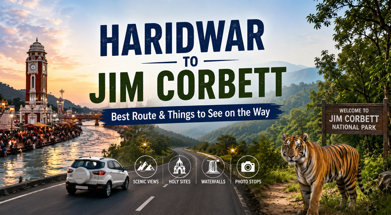 Haridwar to Jim Corbett: Best Route &amp; Things to See on the Way